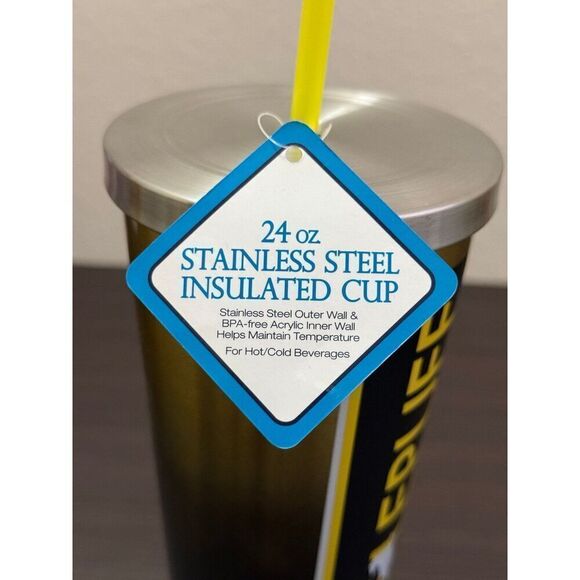 Harry Potter Hufflepuff Ombre Stainless Steel Tumbler - Picture 10 of 10